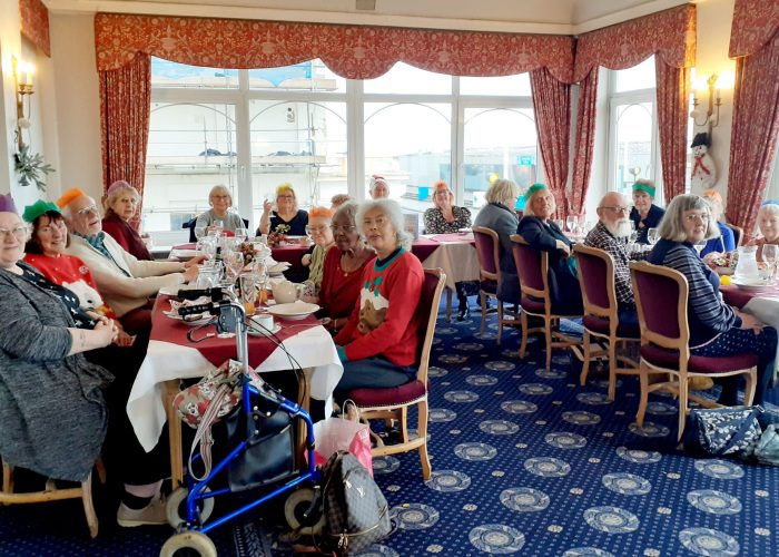 JUST FRIENDS HASTINGS Christmas Party was held at Royal Victoria Hotel on 14th December. Over 20 attended and had a great time.